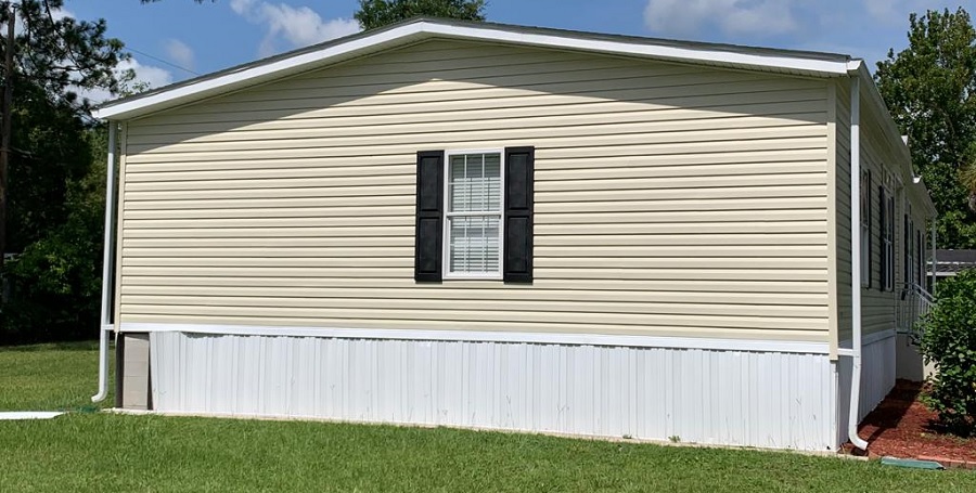 Manufactured home in Texas.